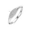 ring zirkonia zilver gerhodineerd - Afbeelding 4