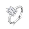 ring zirkonia zilver gerhodineerd - Afbeelding 4