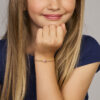 armband bloem 11 + 2 cm 14K geelgoud - Afbeelding 2