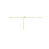collier hart 41 + 4 cm 14K geelgoud - Afbeelding 3