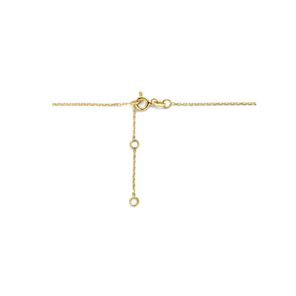 collier kruis 40 - 42 - 44 cm 14K geel - Afbeelding 3