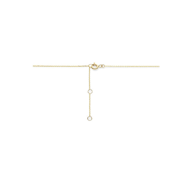 collier love 38 – 40 – 42 cm 14K geel - Afbeelding 3