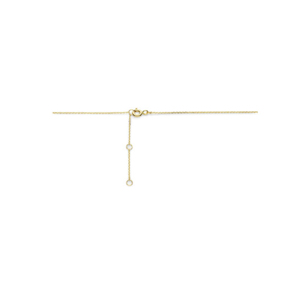 collier parel 40 – 42 – 44 cm 14K geel - Afbeelding 3