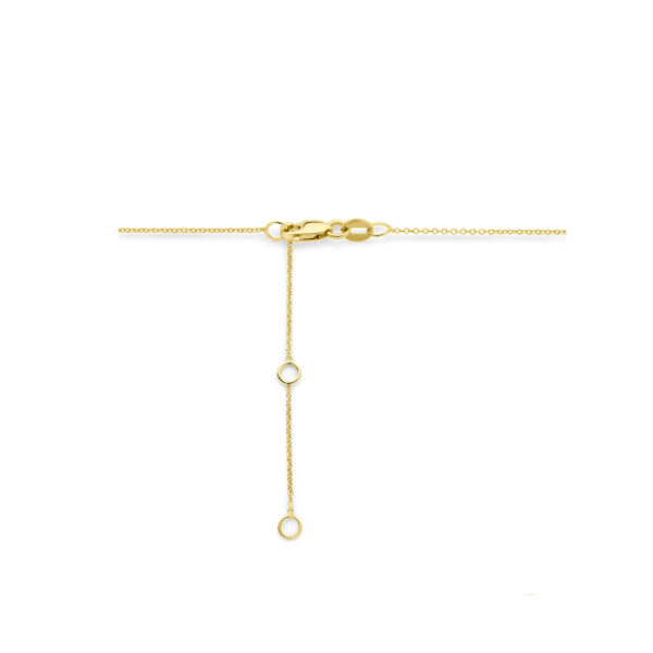 collier peridot 41 - 43 - 45 cm 14K geel - Afbeelding 3