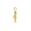 hanger bloem diamant 0.75ct h si 21,5 mm 14K geelgoud - Afbeelding 3