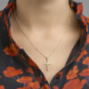 hanger kruis 14K geelgoud - Afbeelding 2