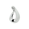 hanger poli/mat zilver gerhodineerd