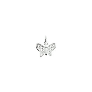 hanger vlinder zilver gerhodineerd