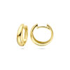 klapoorringen 14 mm 14K geelgoud - Afbeelding 3