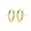 klapoorringen 14K geelgoud - Afbeelding 4