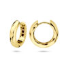 klapoorringen 16,5 mm 14K geelgoud - Afbeelding 3