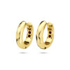 klapoorringen 16,5 mm 14K geelgoud