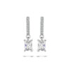 oorhangers zirkonia zilver gerhodineerd