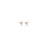 oorknoppen diamant 0.04ct (2x 0.02ct) h p1 14K geelgoud