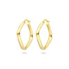 oorringen 25 mm 14K geelgoud