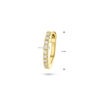 klapoorring diamant 0.03ct h si 9,5 mm per stuk 14K geelgoud - Afbeelding 4