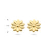oorknoppen bloem 14K geelgoud - Afbeelding 4