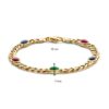 Armband geelgoud edelsteen - Afbeelding 2