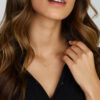 collier hartjes 40 - 42 - 44 cm 14K geelgoud - Afbeelding 2