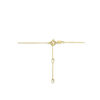 collier poolster zirkonia 41 - 43 - 45 cm 14K geelgoud - Afbeelding 3