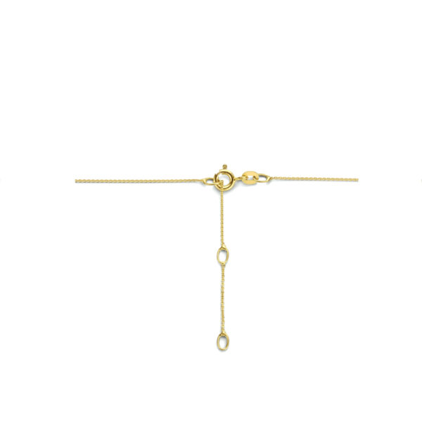 collier poolster zirkonia 41 - 43 - 45 cm 14K geelgoud - Afbeelding 3