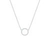 collier rondje 1,3 mm 41 + 5 cm zilver gerhodineerd