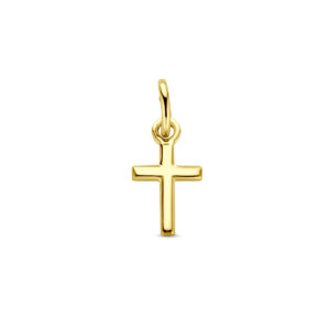 hanger kruis 14K geelgoud