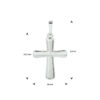 hanger kruis zilver gerhodineerd - Afbeelding 3