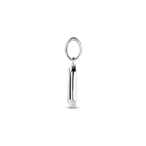hanger onyx 20 mm zilver gerhodineerd - Afbeelding 3