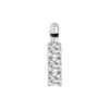 hanger zirkonia zilver gerhodineerd