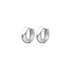 klapoorringen 10,5 mm zilver gerhodineerd
