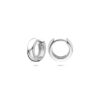 klapoorringen 10,5 mm zilver gerhodineerd - Afbeelding 3