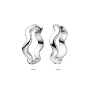 klapoorringen 20 mm zilver gerhodineerd