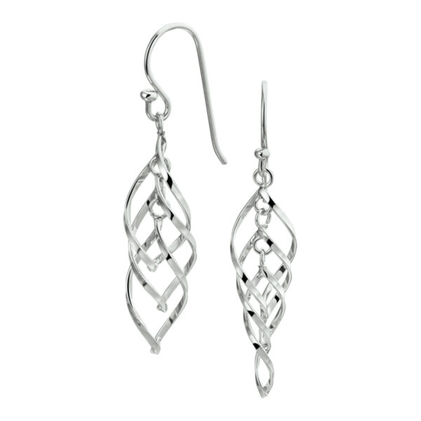 oorhangers franse haak zilver gerhodineerd