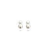 oorknoppen parel 7 mm zilver gerhodineerd