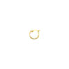 oorring 12 mm per stuk 14K geelgoud - Afbeelding 3