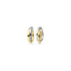 oorringen 1 micron zilver verguld (geel/rhodium)