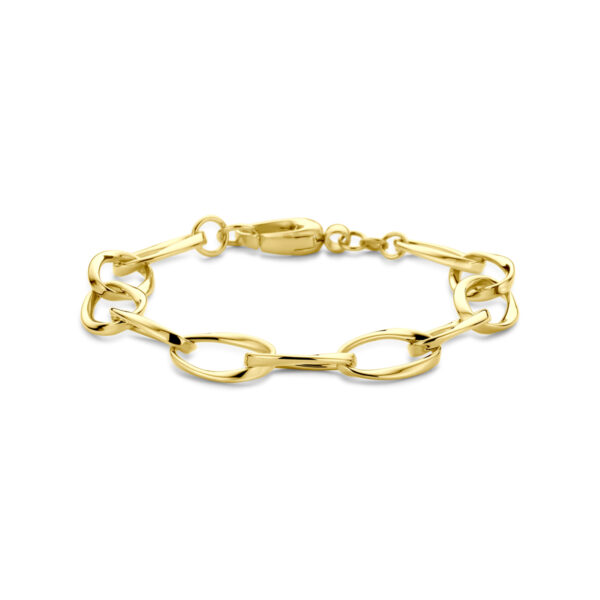 armband 10,5 mm 19 cm 14K geelgoud