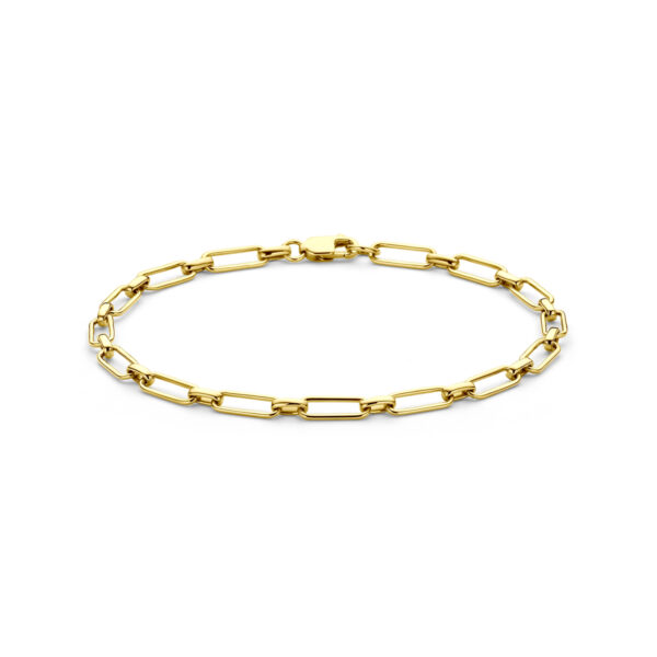 armband 3,5 mm 19 cm 14K geelgoud