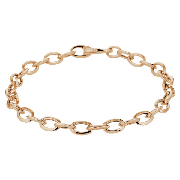 armband anker 5,7 mm 19 cm 14K roségoud