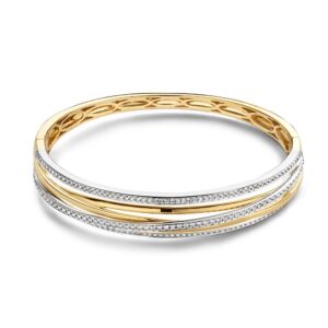 Armband bicolor briljant 1,03 crt.