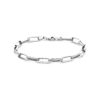 armband closed forever 5,8 mm 19 cm 14K witgoud