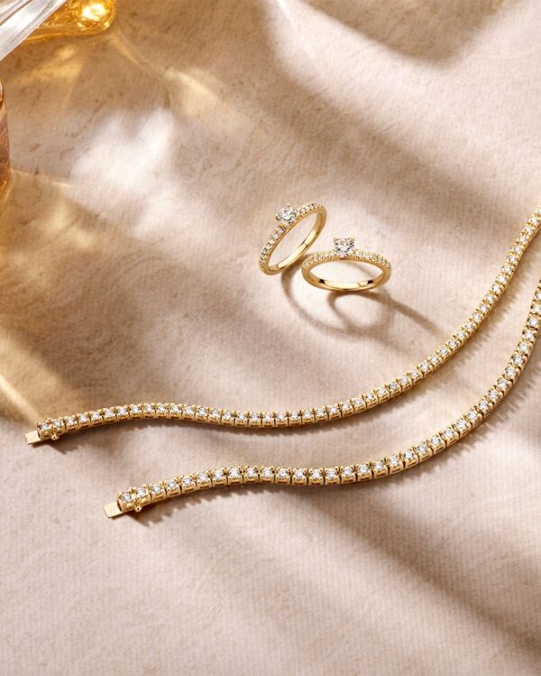 Armband geelgoud briljant 3.00 crt. - Afbeelding 4