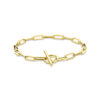 armband kapittelslot 4 mm 18 cm 14K geelgoud