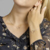 armband rondjes 16 + 2,5 cm zilver gerhodineerd - Afbeelding 3