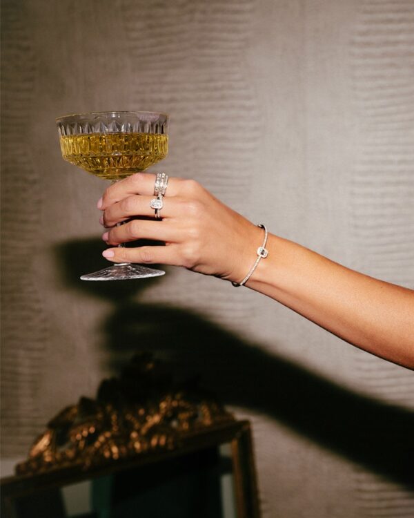 Armband witgoud briljant 1,18 crt. - Afbeelding 3