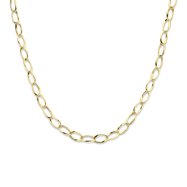 collier 10,5 mm 45 cm 14K geelgoud