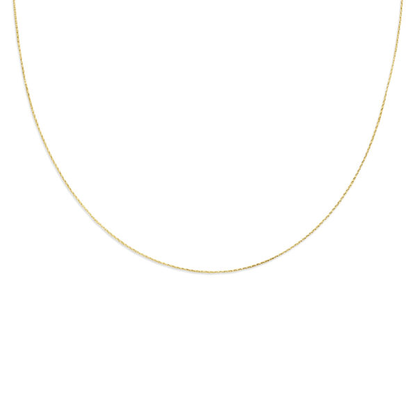 collier 40 + 4 cm 14K geelgoud