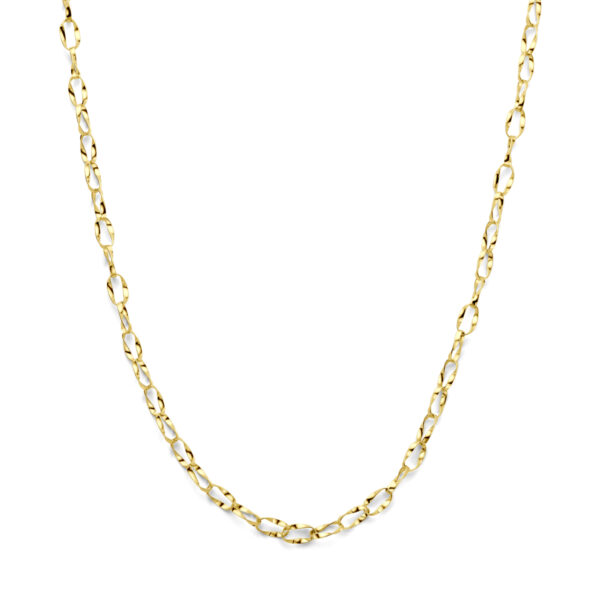 collier 5 mm 45 cm 14K geelgoud