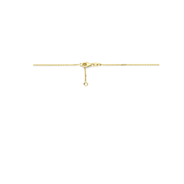 collier gediamanteerd 42 - 44 cm 14K geelgoud - Afbeelding 3